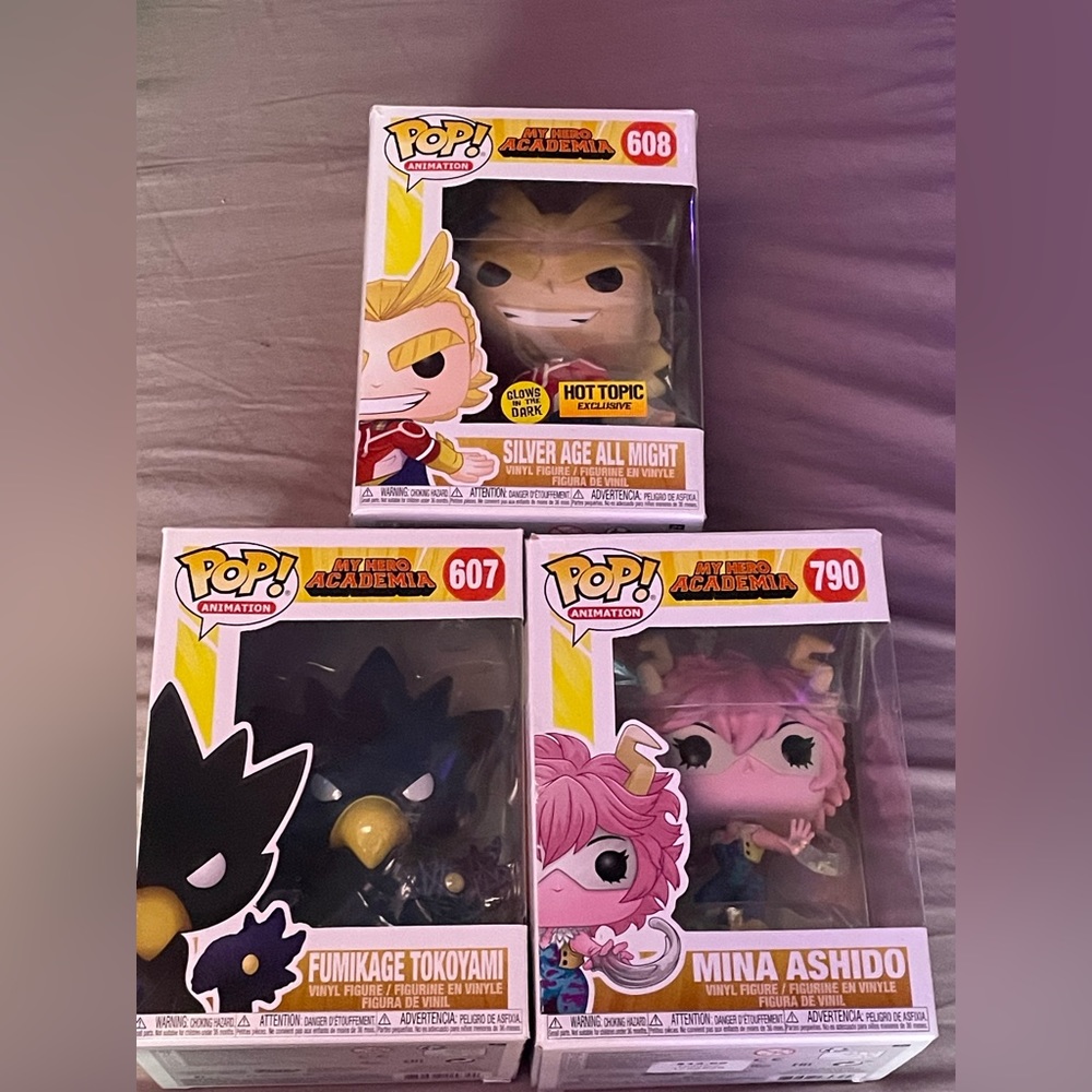 Funko Pop My Hero Academia Set of 3